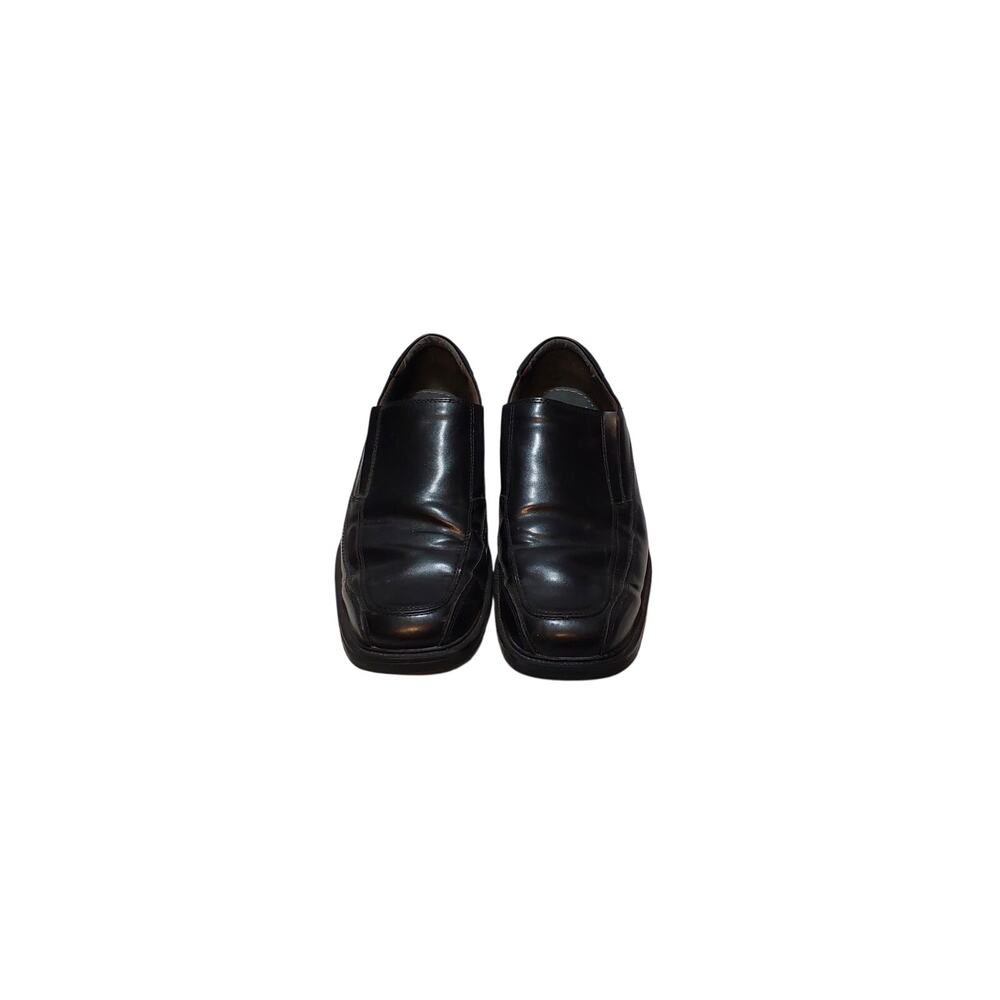 mens jarman leather loafers slip on comfort shoes size 12